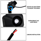 Universal Devil Eye LED Projector Light for Motorcycle & Car | USB / 12V Dynamic Decoration Light