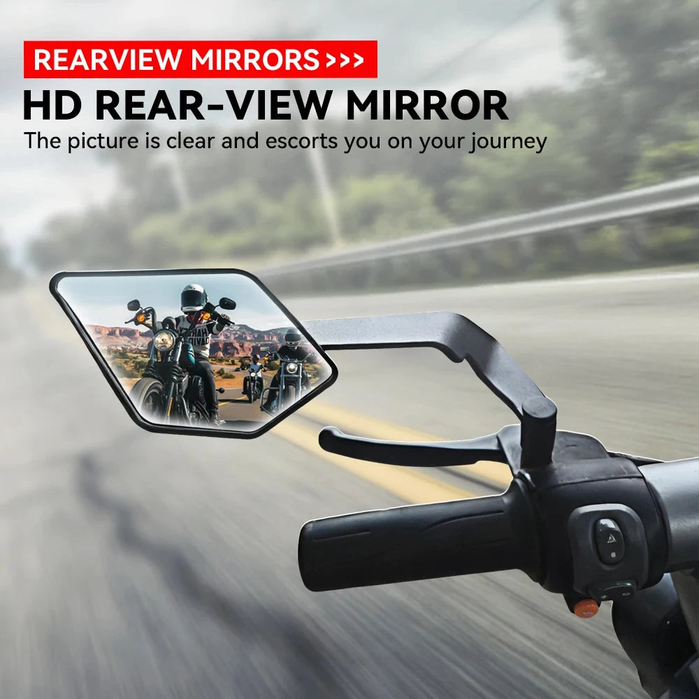 Universal Motorcycle Large Side Mirrors