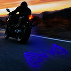 Universal Devil Eye LED Projector Light for Motorcycle & Car | USB / 12V Dynamic Decoration Light