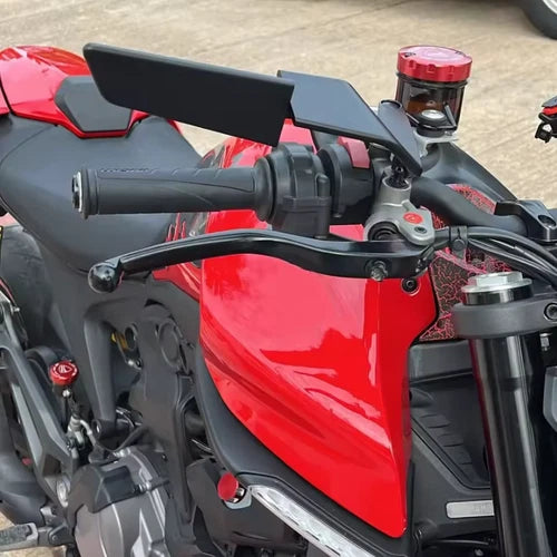 Adjustable Aero Wing Bike Universal Mirrors (Metal Body)